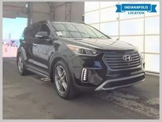 hyundai santa fe 2018 KM8SR4HF2JU266401 image